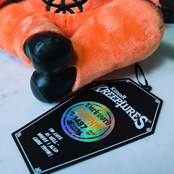 KILLSTAR Dark Lord Pumpkin Plush - Picture 3 of 5